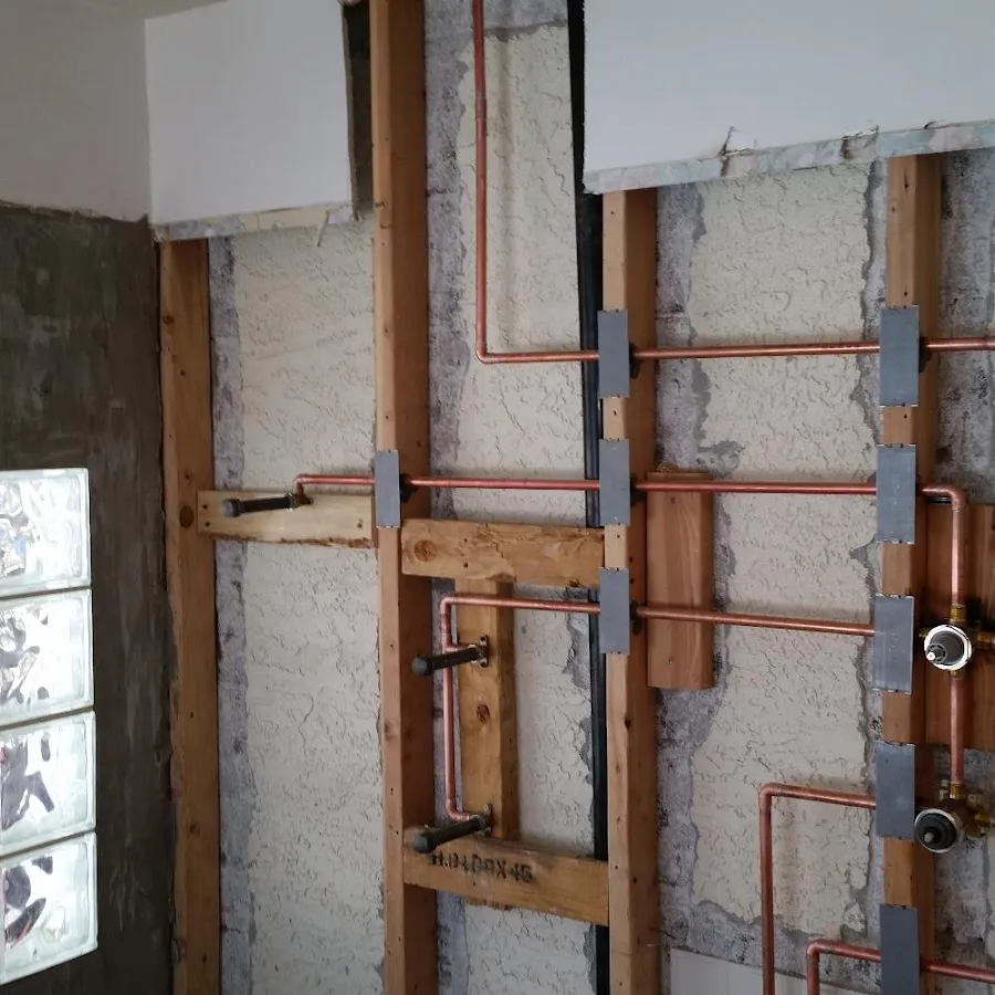 Copper pipe installation for Repiping in DeRidder